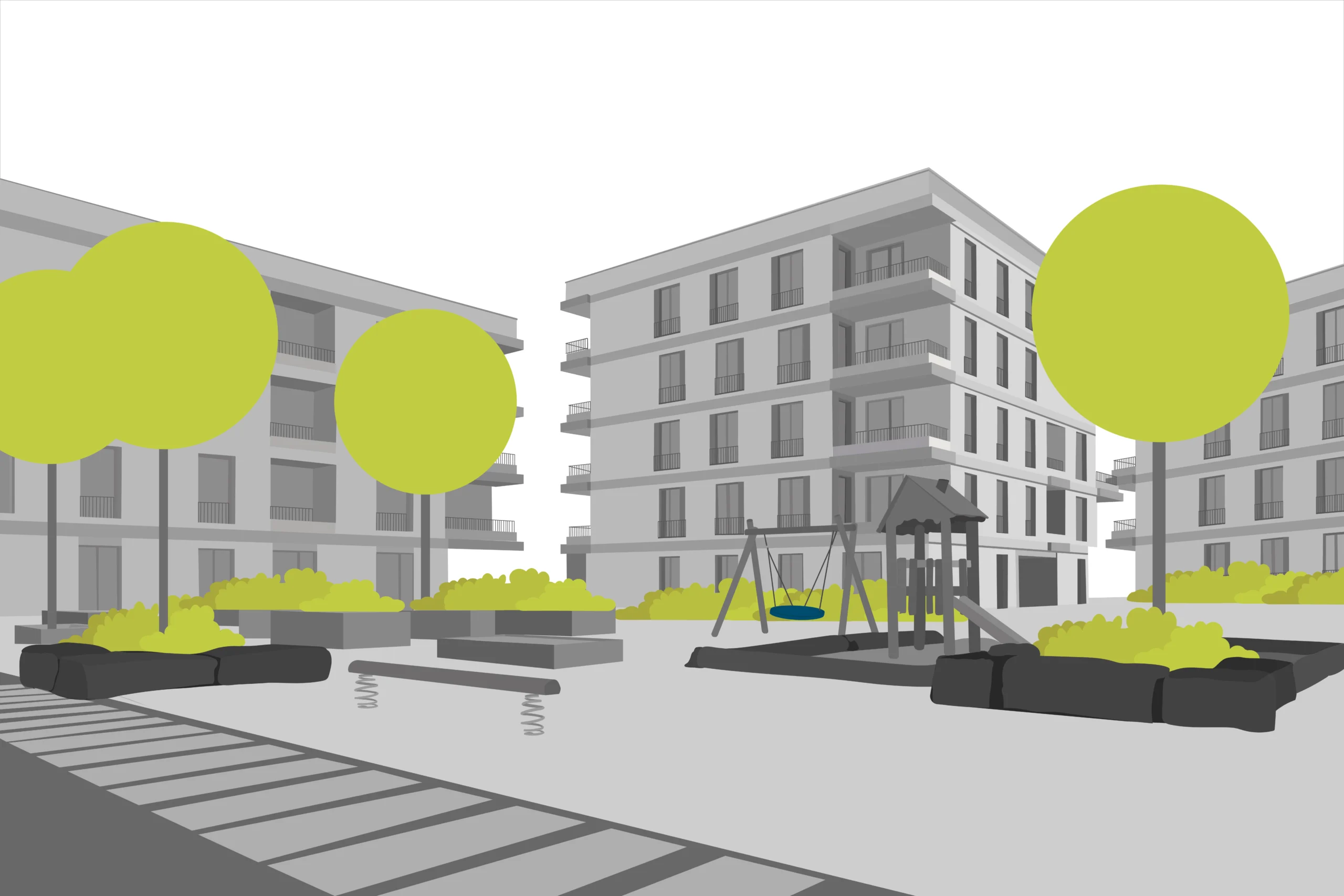Grafik Siemens AG Erlangen